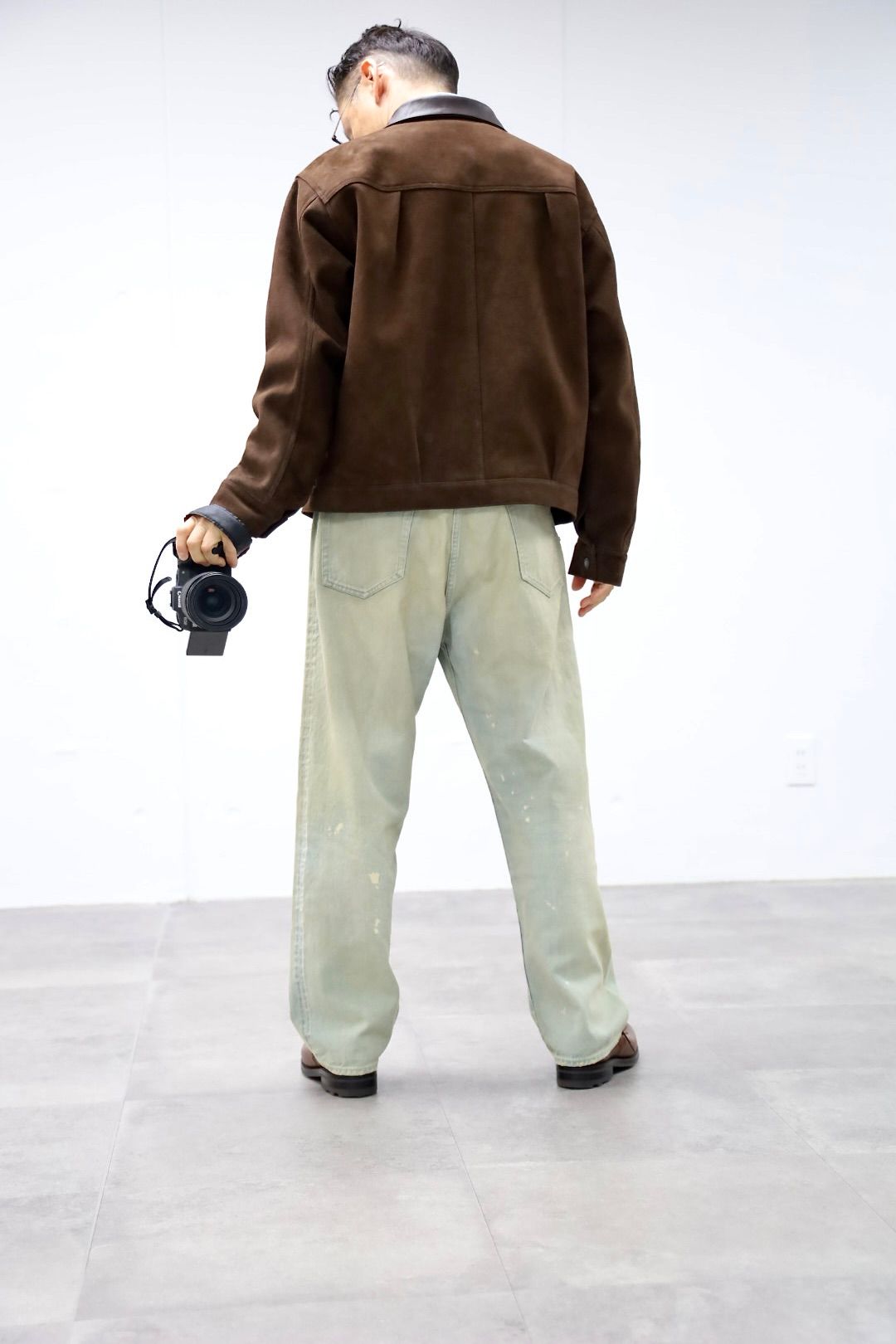 アプレッセ 2026 STYLE1 Vintage Suede Leather 1st Type Jacket(26SAP-01-07)BROWN☆12月13日(土)発売！