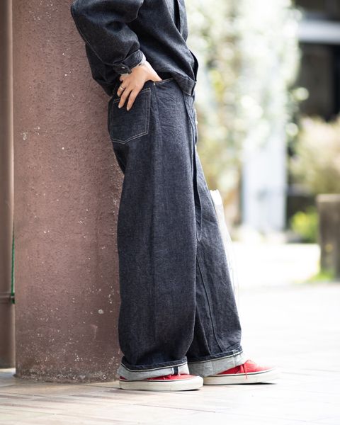 blurhms 26SS 新作12.9oz Denim Proto Jacket&Bias Belted Pants style.2026.4.5