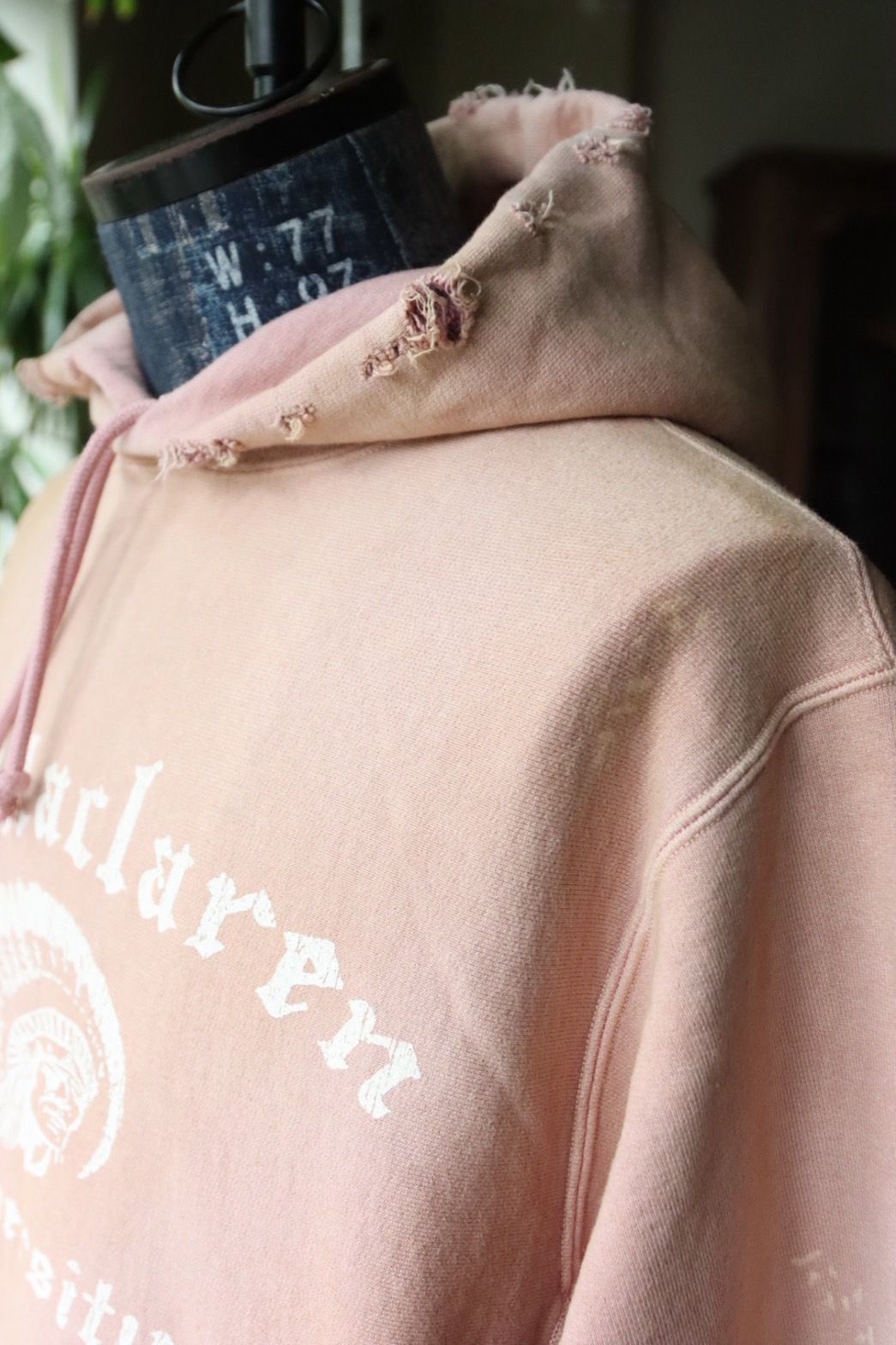 BOW WOW 25FWバウワウ ST. MACLAREN UNIV. HOODIE AGED(BW252-MUH)AGED PINK★10月4日(土)発売！