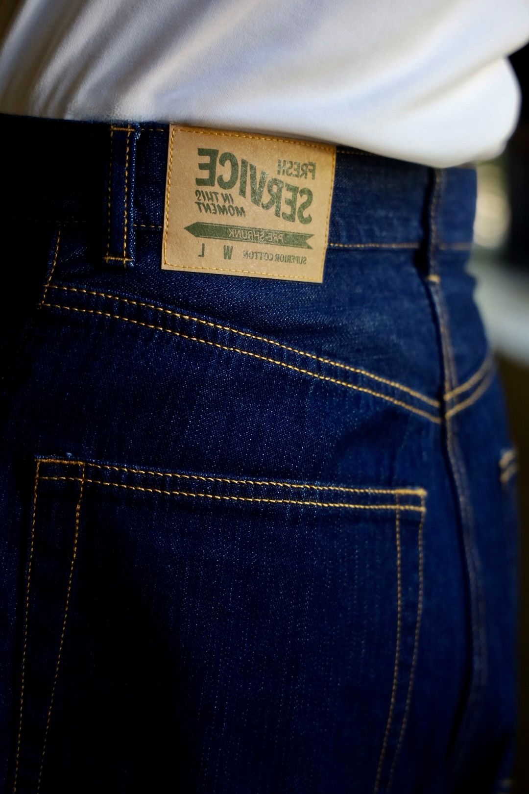 フレッシュサービス CORPORATE DENIM FIVE POCKET PANTS (FSC251-40169OB)ONE WASH