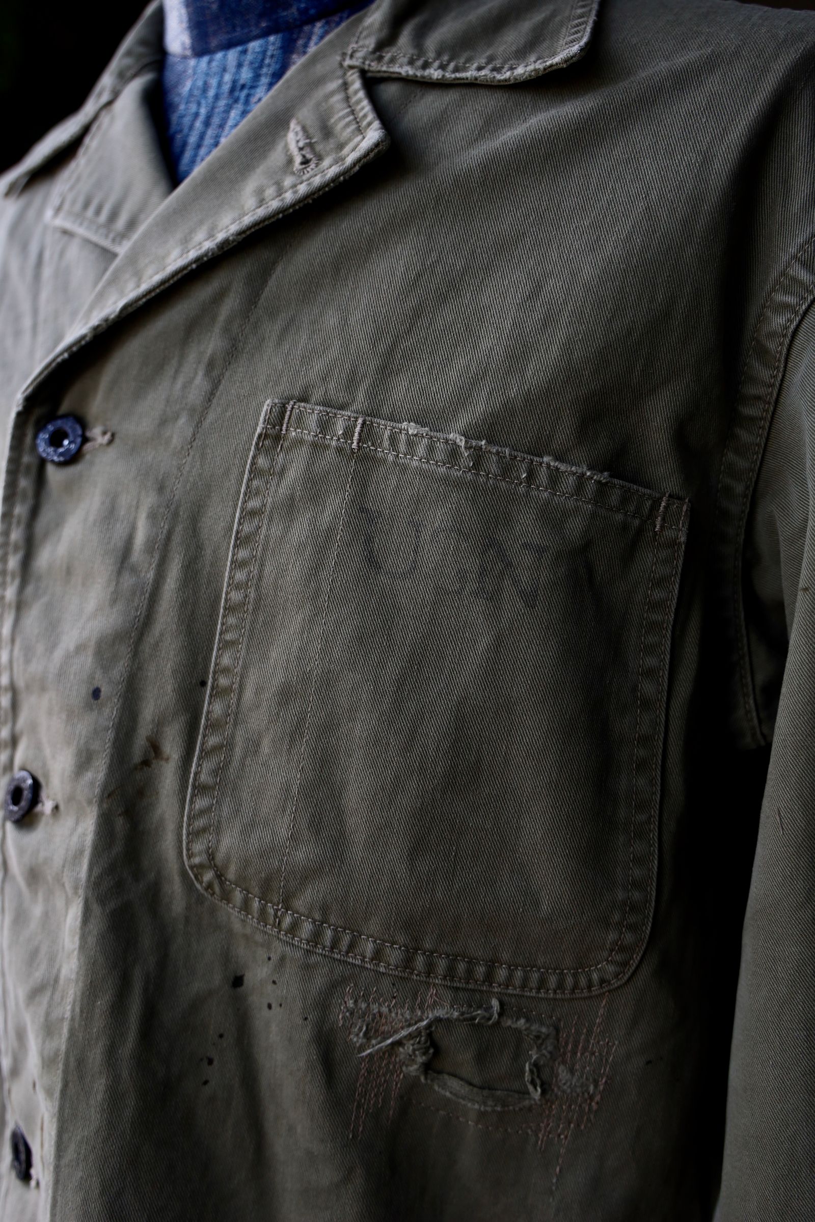 BOW WOW バウワウ USN N-3 TWILL JK(W251-UN3TJ)OD AGAIN