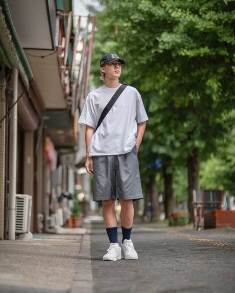 FreshService 新作DRY JERSEY S/S CREW NECK Tee(WHITE)style 2024.6.8