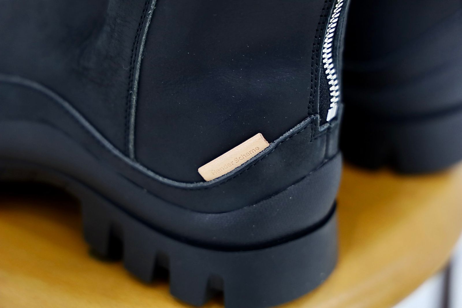 エンダースキーマ 25SA 革靴 backzip#2146(xu-s-bzp)black☆10月11日(土)新作発売！