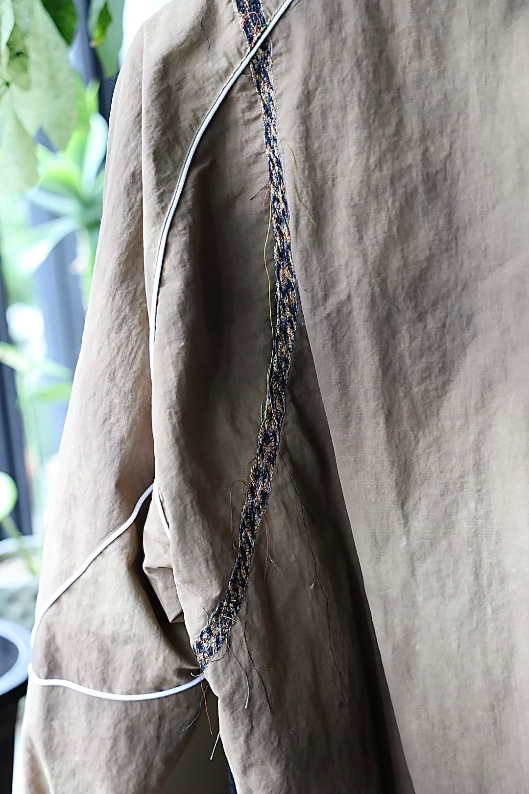 doublet ダブレット26AW TROMPE L’OEIL EMBROIDERY ANORAK (26AW37BL269)BEIGE☆8月15日(土)発売！