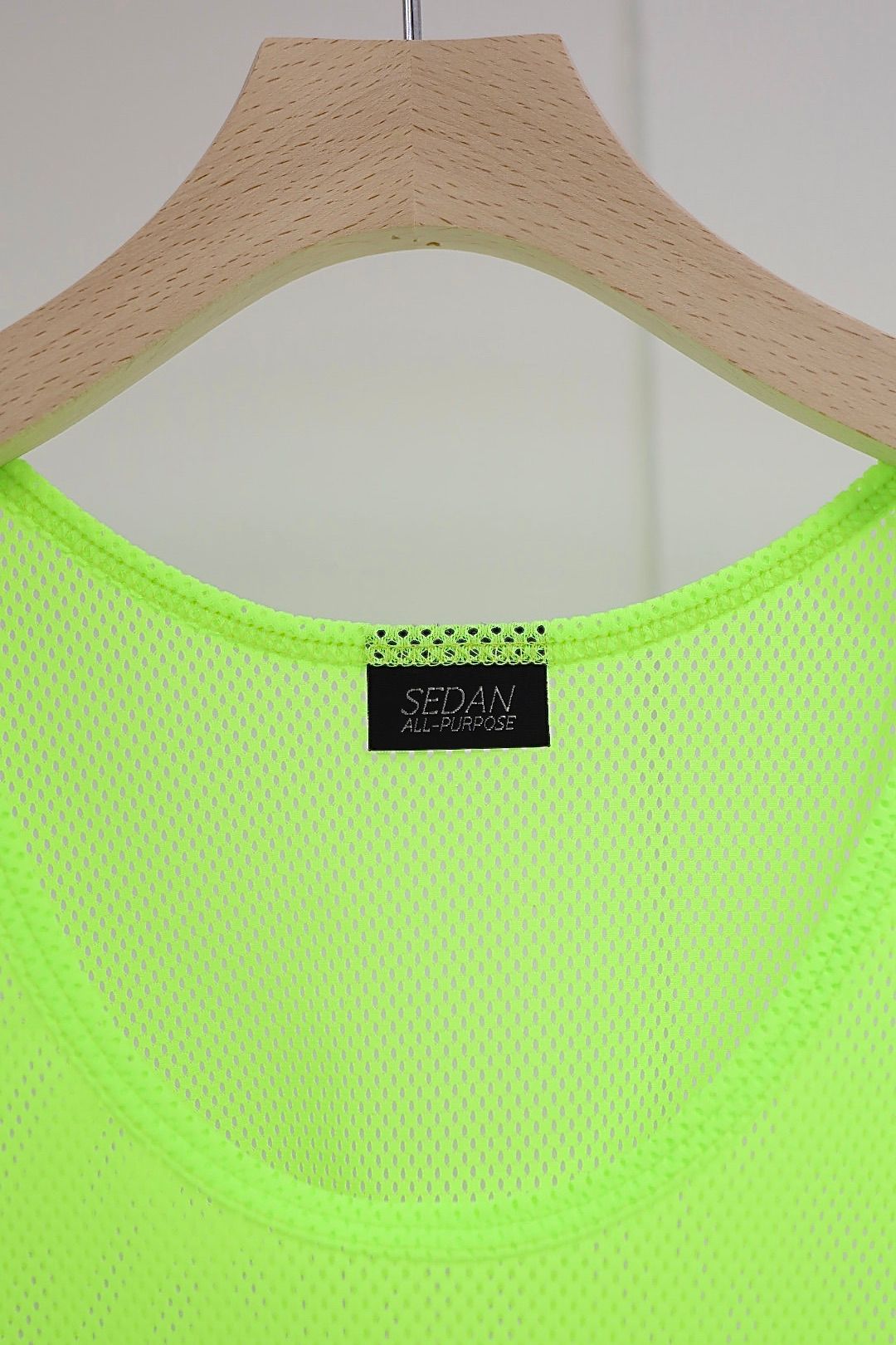 セダンオールパーパス 26SS OD Logo Mesh Tank Top(SD26S-CT12)Neon Green☆5月23日(土)発売！