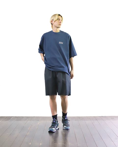 VIBTEX for FreshService 24SS  S/S CREW NECK TEE(NAVY) style 2024.5.17