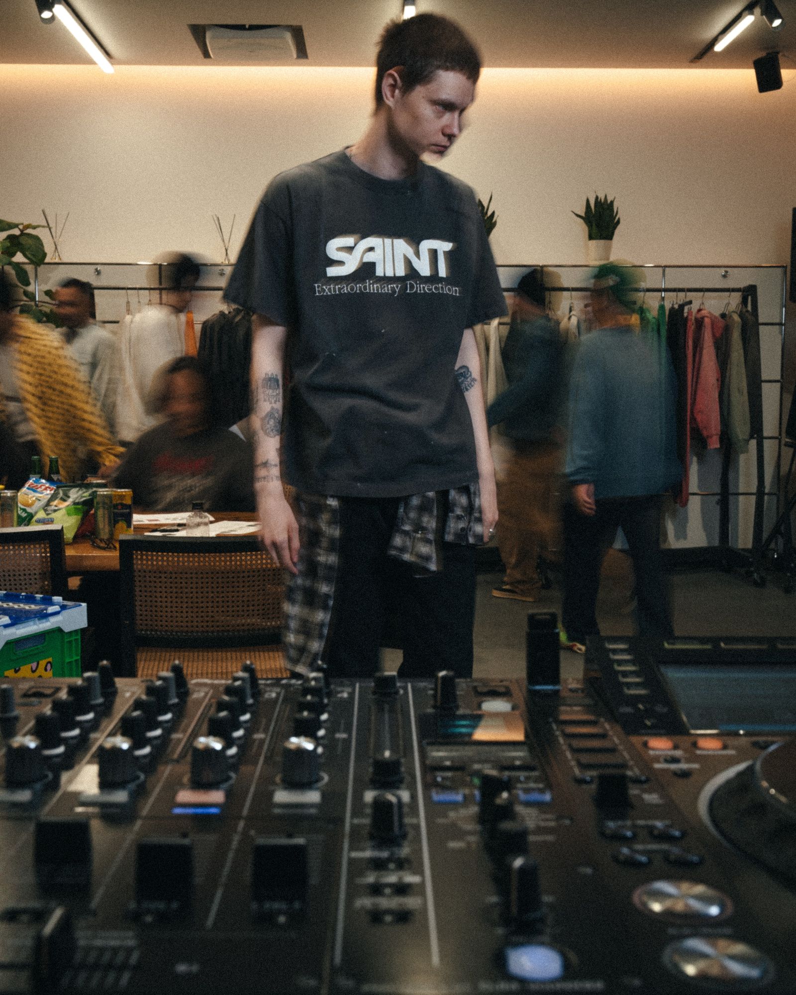 セントマイケル 26AW EMBROIDERY_SS T-SHIRT(SM-MK1-0000-005)BLACK☆8月22日(土)発売！