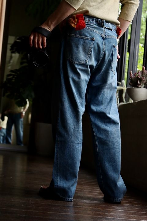 A.PRESSE No.2 Washed Denim Pantsスタイル32