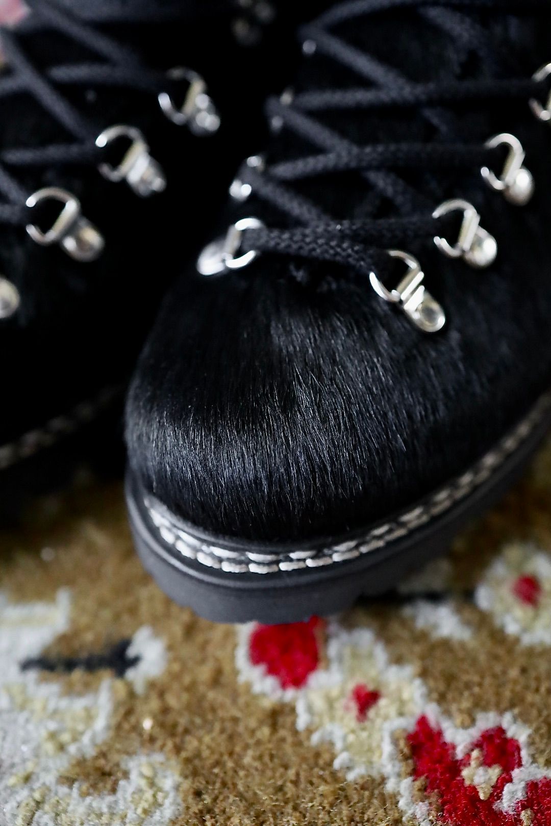ジュンヤワタナベマン 25AW ヘアハイド PARABOOT (WP-K105-001)BLACK★新作発売!