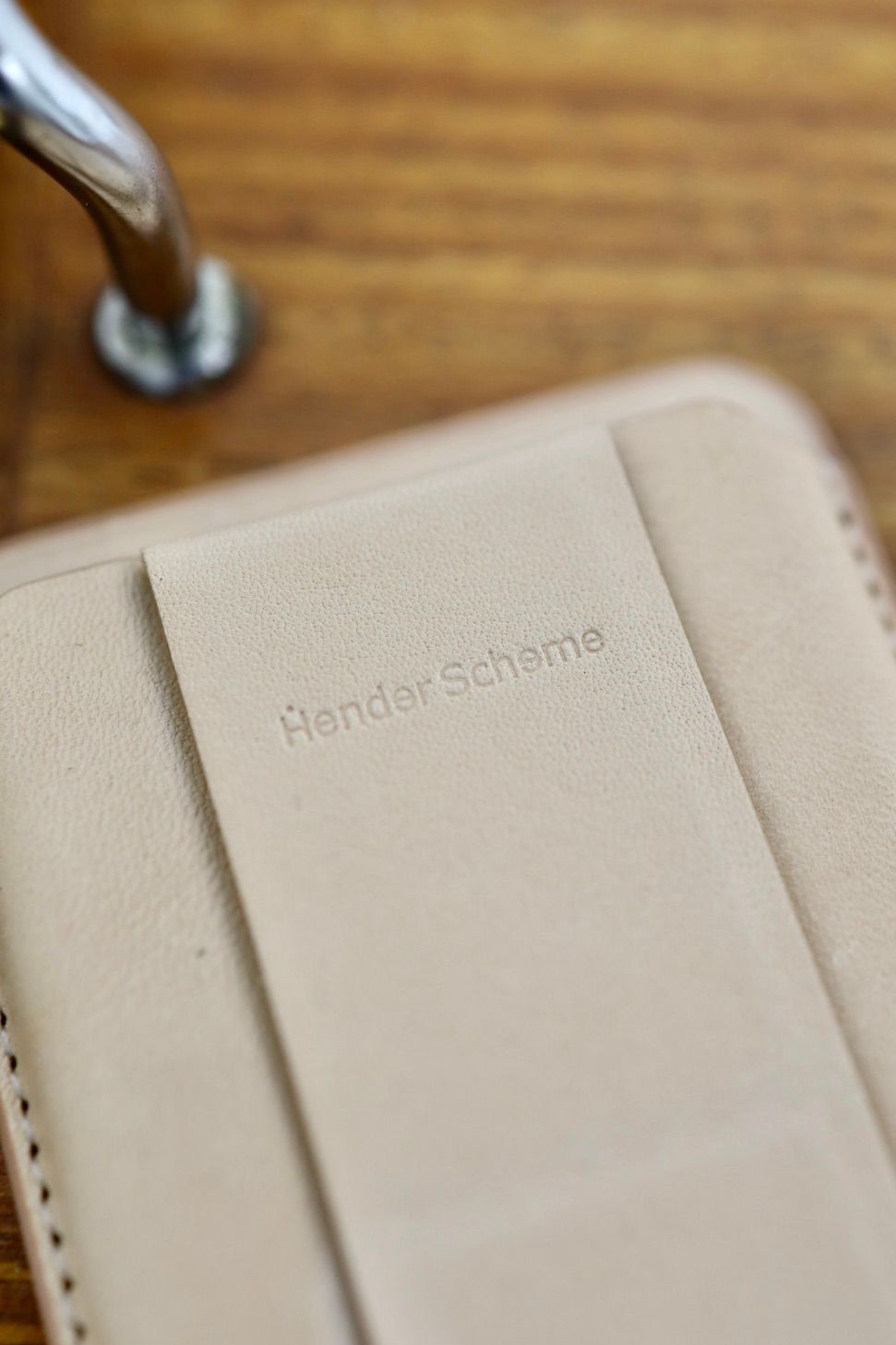 エンダースキーマ 26ws magnet card case(yv-c-msc)natural