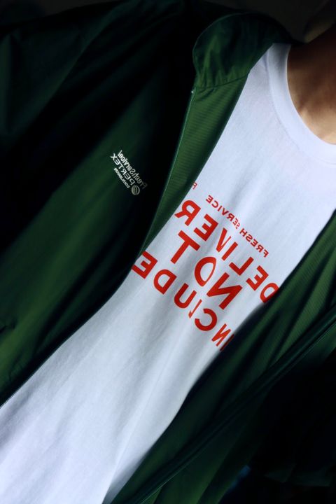 FreshService MICRO TYPEWRITER CARGO PANTSスタイル