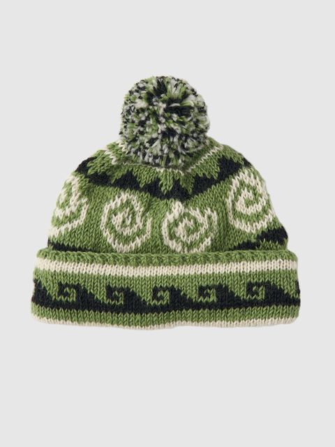 セダンオールパーパス FW24 Vortex Hand Knit Beanie(SD24F-CP06)GREEN☆11月9日(土)新作発売！