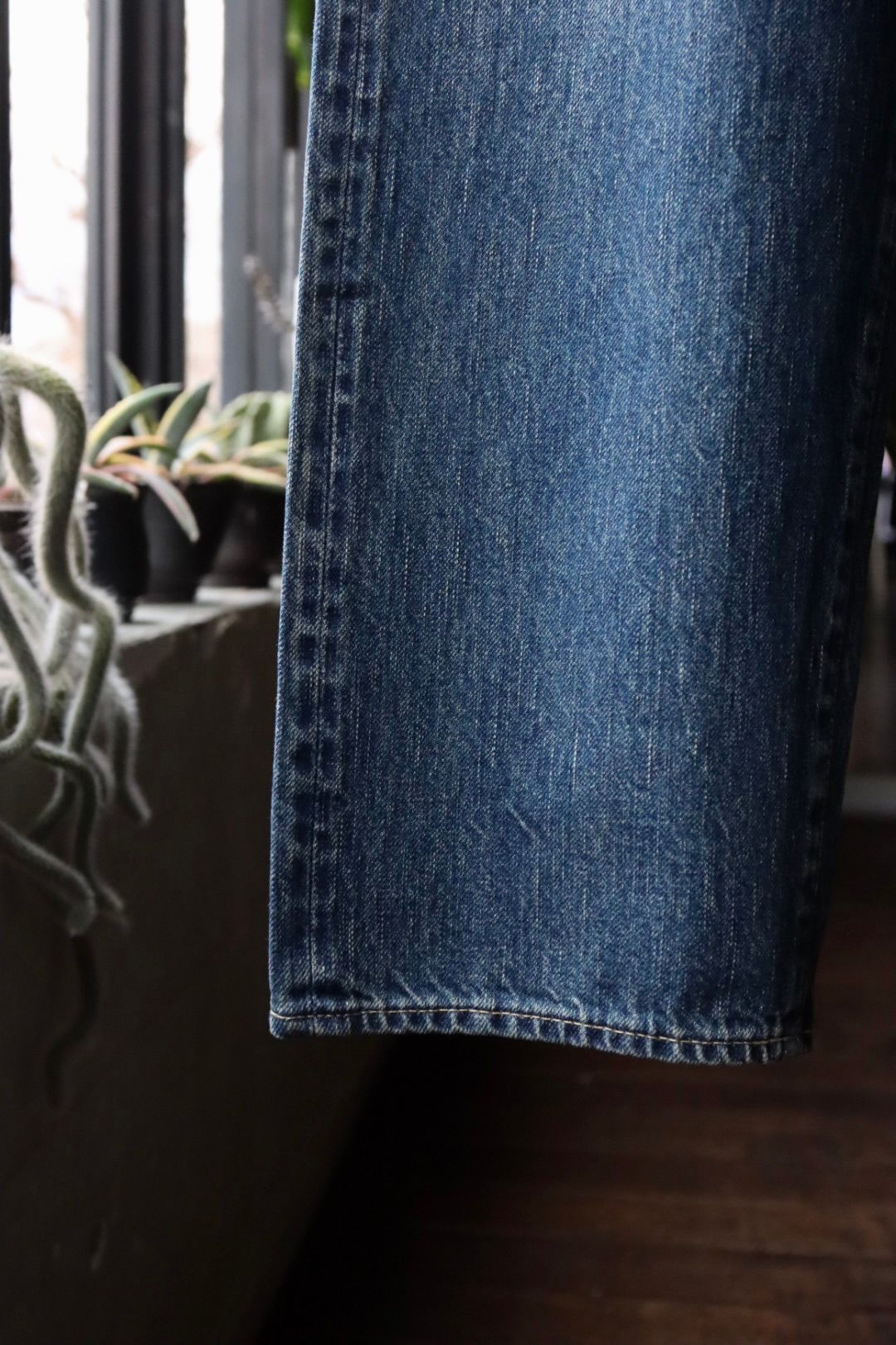 A.PRESSE - アプレッセ23SSデニム Washed Denim Wide Pants(23SAP-04-11H)INDIGO※2月11日(土)発売！  | mark