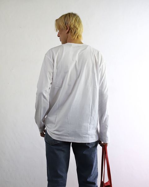 PLAY COMME des GARCONS 24SS PLAY VERTICAL 4 HEART L/S T-SHIRT