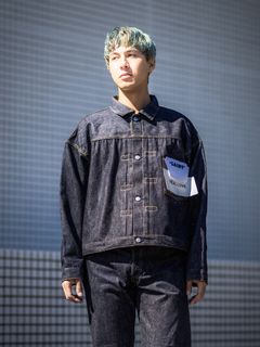 SAINT Mxxxxxx BBJ_DENIM JACKET REGID 1st MARKスタイル