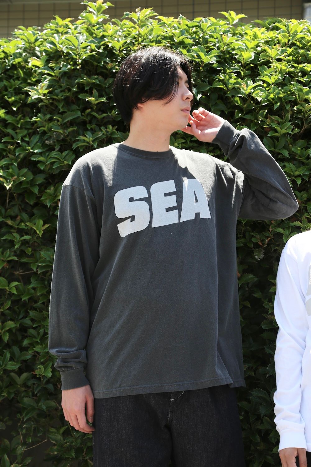 WIND AND SEA SEA (sea-alive) L/S T-SHIRT style. 2021.05.30.