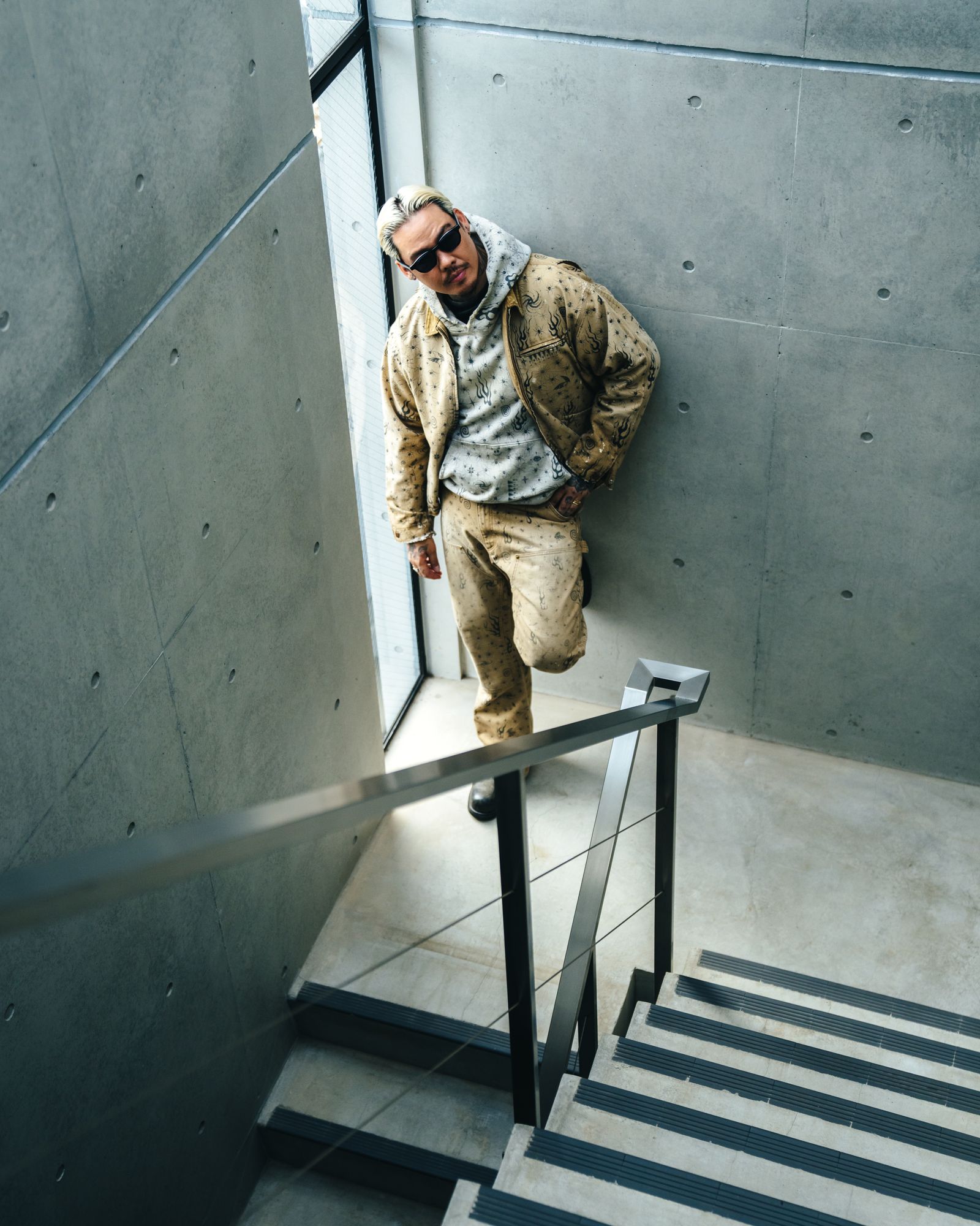 セントマイケル25SS Dr.Woo DW_DETROIT JKT(SM-HR8-0000-C43)BEIGE