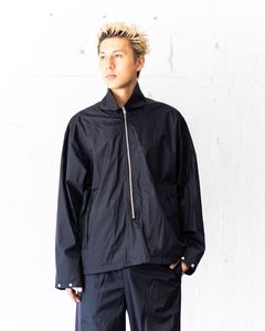 CHASSE チェイス ハーフジップナイロンジャケットQUARTER ZIP-3LW(CH-25FW-BL1)Black