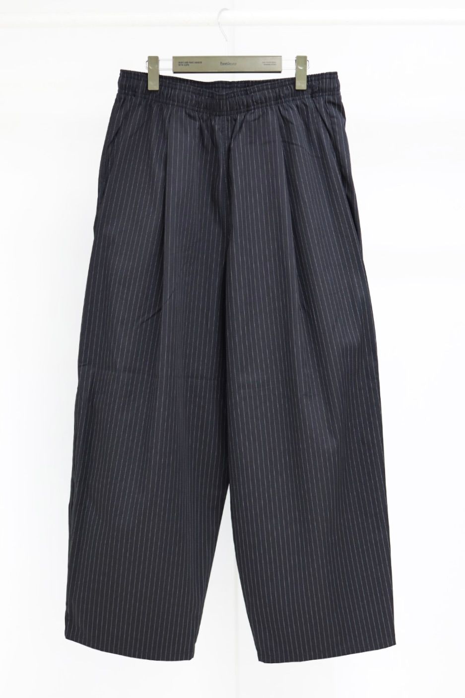 フレッシュサービス 26SS CORPORATE WIDE EASY PANTS(FSC262-40014B)BLACK STRIPE☆5月30日(土)発売！