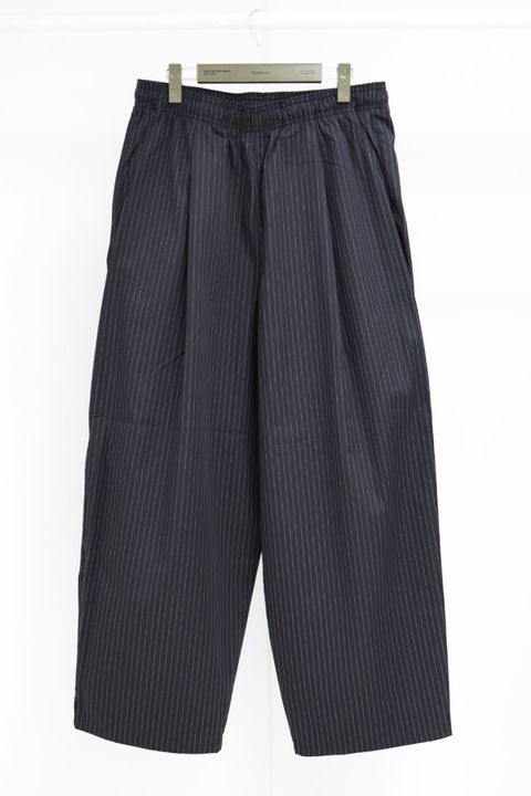 フレッシュサービス 26SS CORPORATE WIDE EASY PANTS(FSC262-40014B)BLACK STRIPE☆5月30日(土)発売！