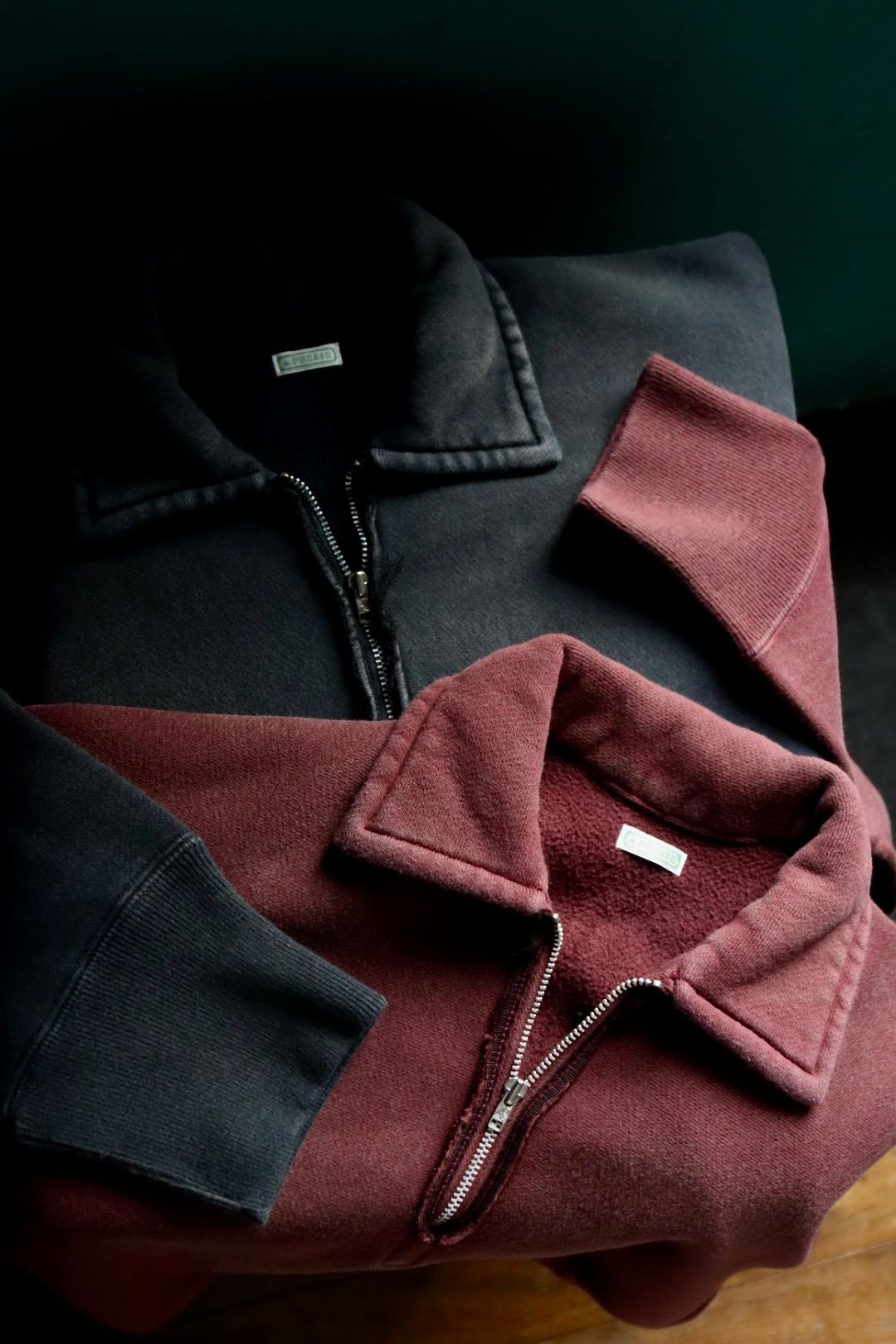 A.PRESSE - アプレッセ 2025 STYLE2 Vintage Half Zip