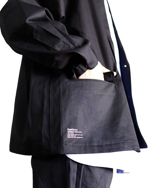 フレッシュサービス24SS CORPORATE CHINO JACKET スタイル 2024.1.20