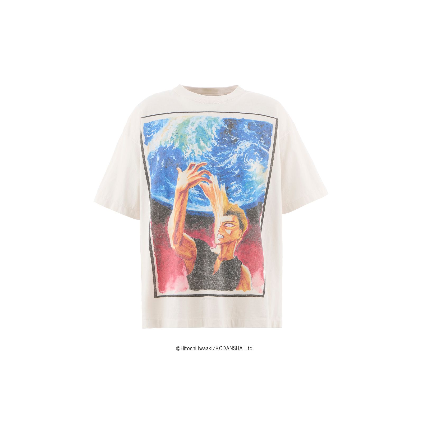 セントマイケル Tシャツ 寄生獣-parasyte-KJ_SS TEE(SM-HR1-0000-C27)WHITE☆7月19日(土)発売！