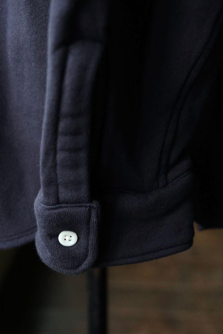 ファウンダ 25AW SWEAT WORK SHIRT(015FD252011)NAVY⭐︎9月13日(土)新作発売！