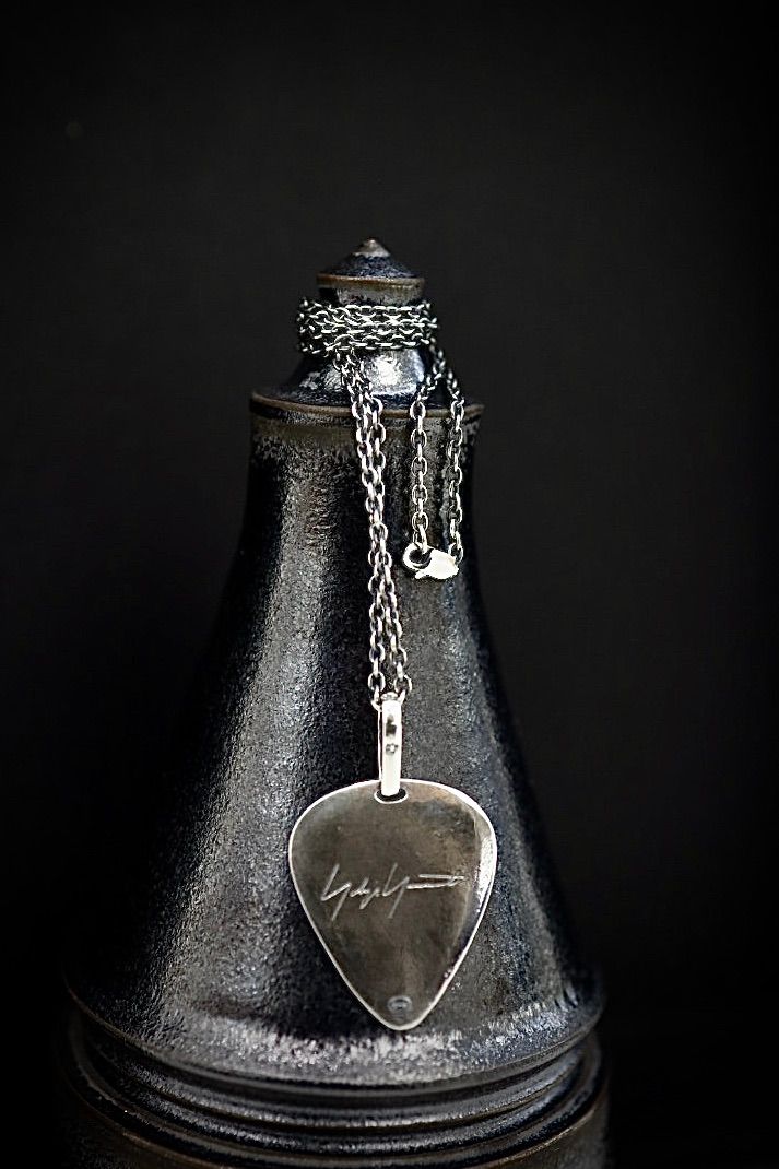 Yohji Yamamoto 26SS SILVER950  ギターピックペンダント(HA-A57-920)SILVER★新作発売！