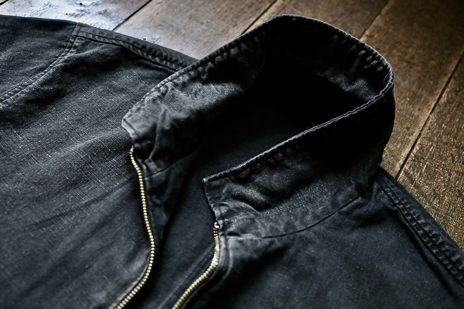 Silk Hemp French Air Force Pilot Jacket(24AAP-01-32H)BLACK7月27日(土)発売！
