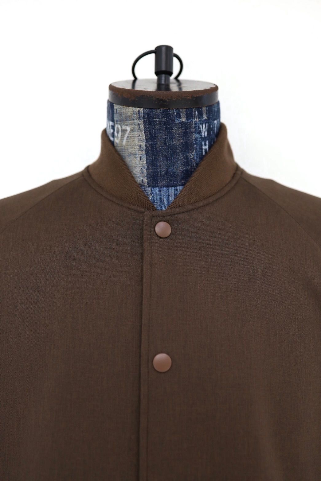 フレッシュサービス 26AW  DOWN FABRIC VARSITY JACKET(FSC263-30050)BROWN☆10月24日(土)新作発売！