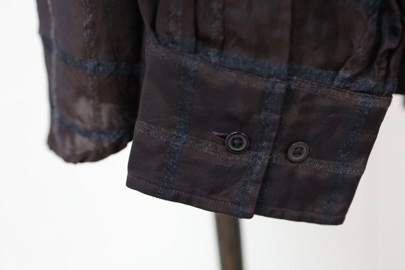 marka 26AW SEMI SPREAD COLLAR SHIRT(M26C02SH01C)BROWN CHECK☆新作発売！