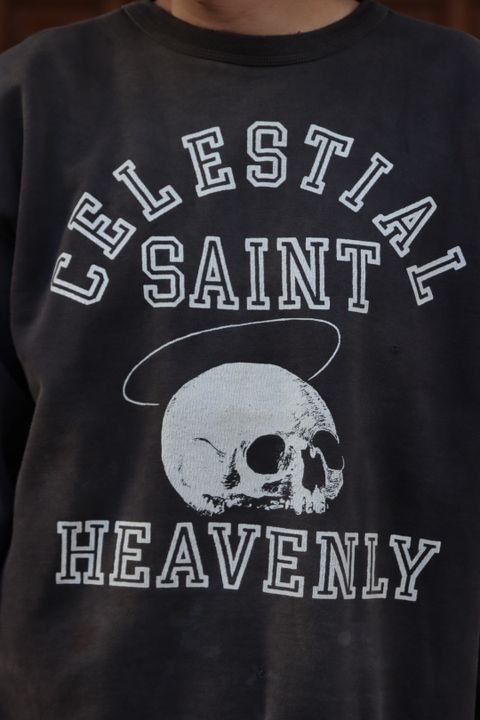 ©SAINT M×××××× スカルスウェット"BLACK"style