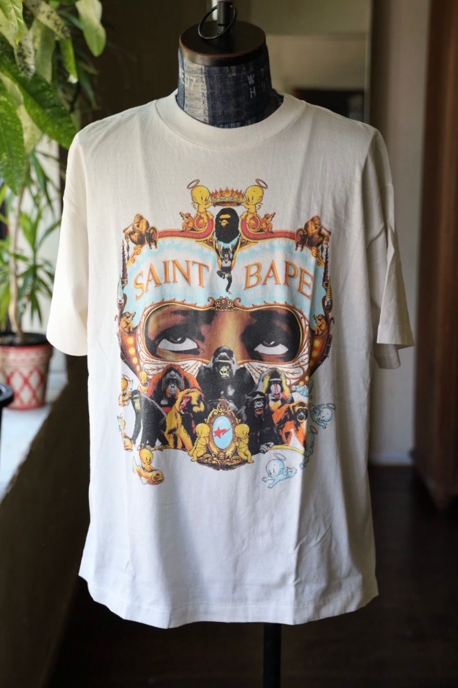 セントマイケル Tシャツ GENERATION BAPE_SS TEE(SM-HR1-0000-C36)WHITE★8月23日(土)発売！