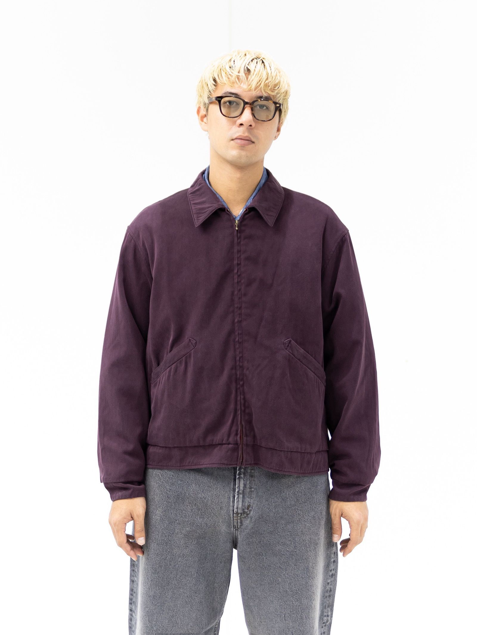 A.PRESSE Washed Silk Rayon Gabardine Jacket ☆9月19日(土)新作発売！