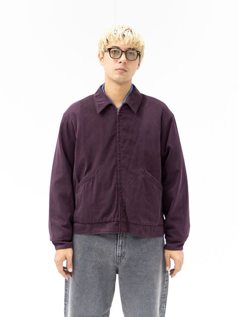 アプレッセ 2026 STYLE2 Washed Silk Rayon Gabardine Jacket(26AAP-01-52)BURGUNDY☆9月19日(土)発売！