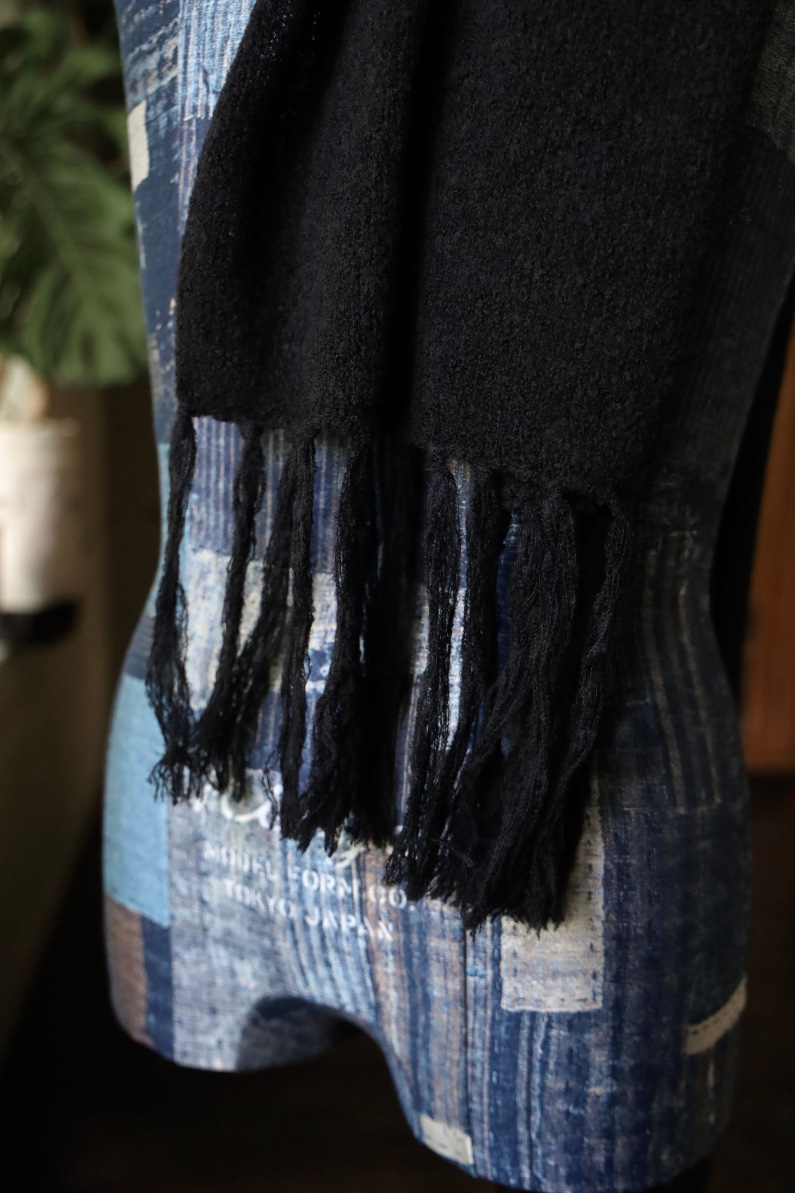 Yohji Yamamoto ヨウジヤマモト 天竺 MUFFLER☆新作発売！