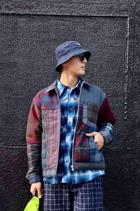 RAFUラフ23AW リメイクジャケットスタイル