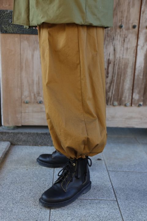 eYe JUNYA WATANABE COMME des GARCONS MAN 綿バックサテンミリタリーブルゾン(WF-J905-100)"KHAKI"style.2020.10.25.