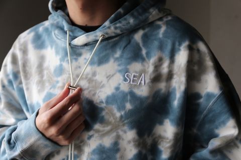 WIND AND SEA 「SEA (tie-dye) HOODIE」本日発売