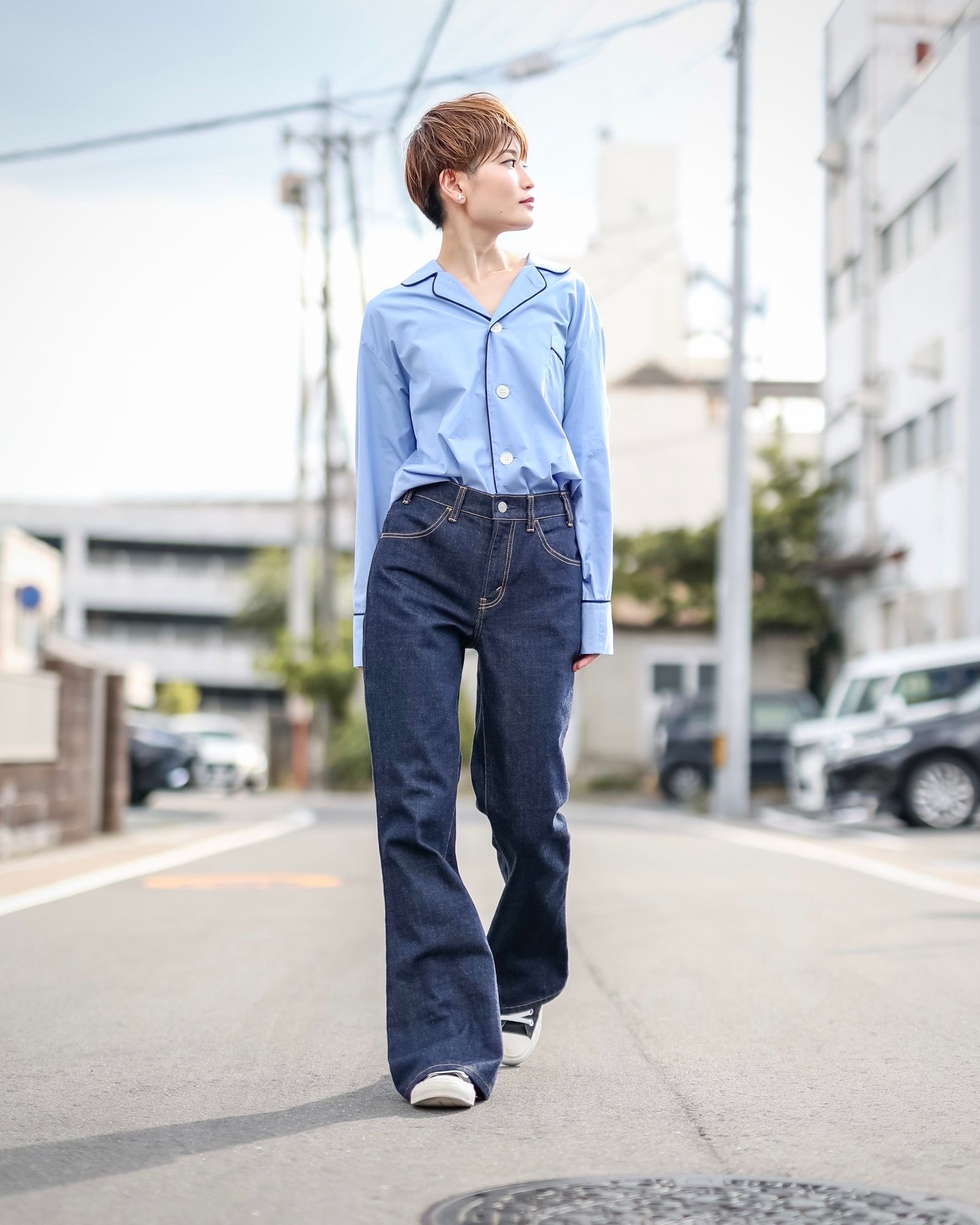 J.B.ATTIRE 24AW Saint-Tropez pajama shirts style.2024.8.24