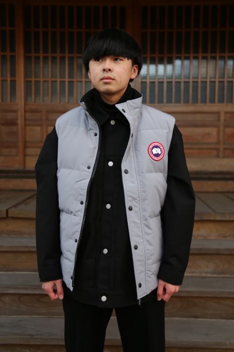 CANADA GOOSE GARSON VEST"Gray" style 2020.12.23.