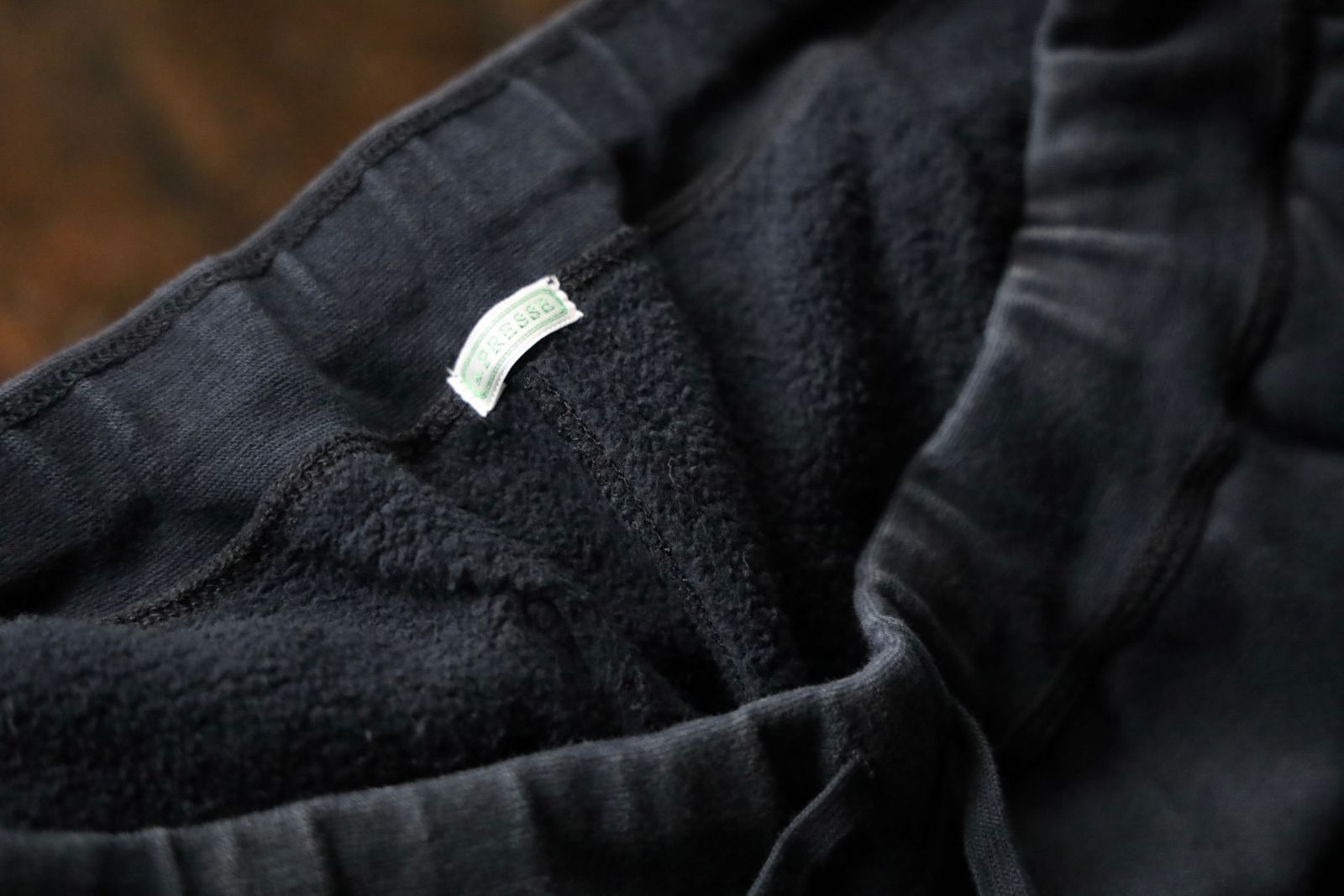 アプレッセ 2025 STYLE2 Vintage Sweat Pants(25AAP-05-13)BLACK☆9月27日(土)発売！
