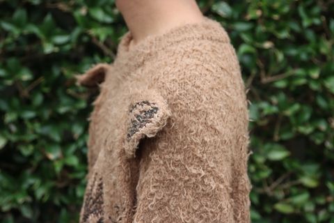 doublet ANIMAL EMBROIDERY PULLOVER(21AW33KN55) style.2021.09.18