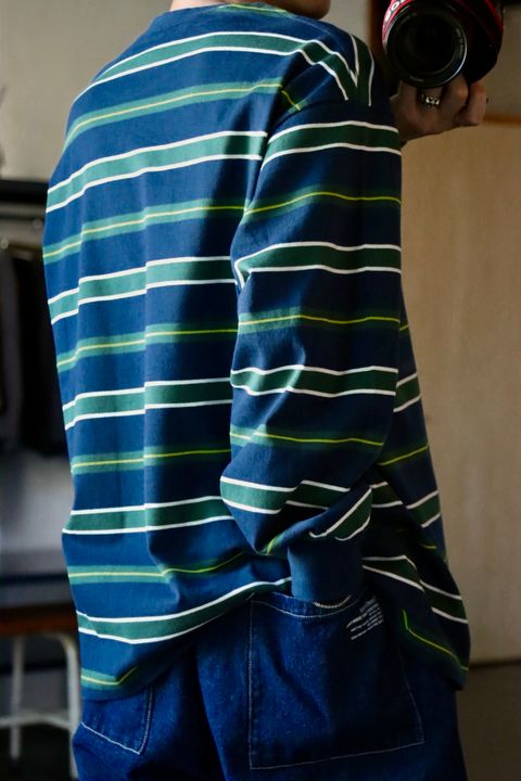 FreshService フレッシュサービス 23AW MULTI BORDER L/S TEEスタイル