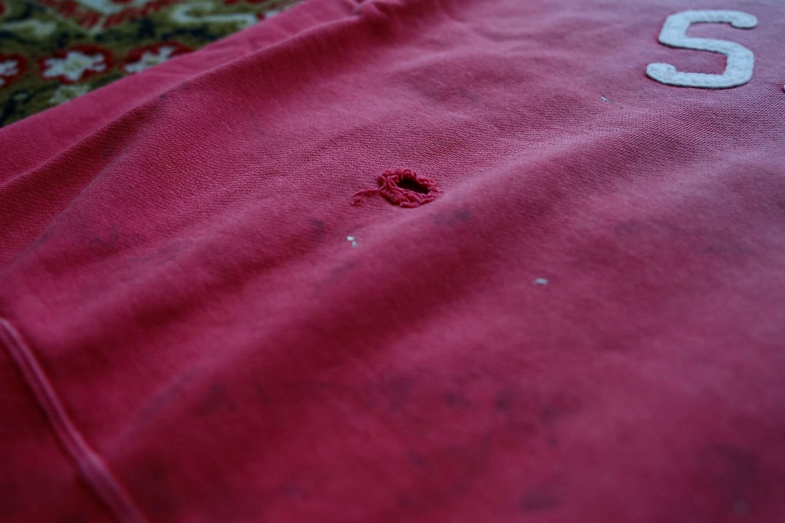 セントマイケル 26SS SAINT HALF ZIP SWEAT(SM-MK8-0000-053)RED☆4月11日(土)発売！