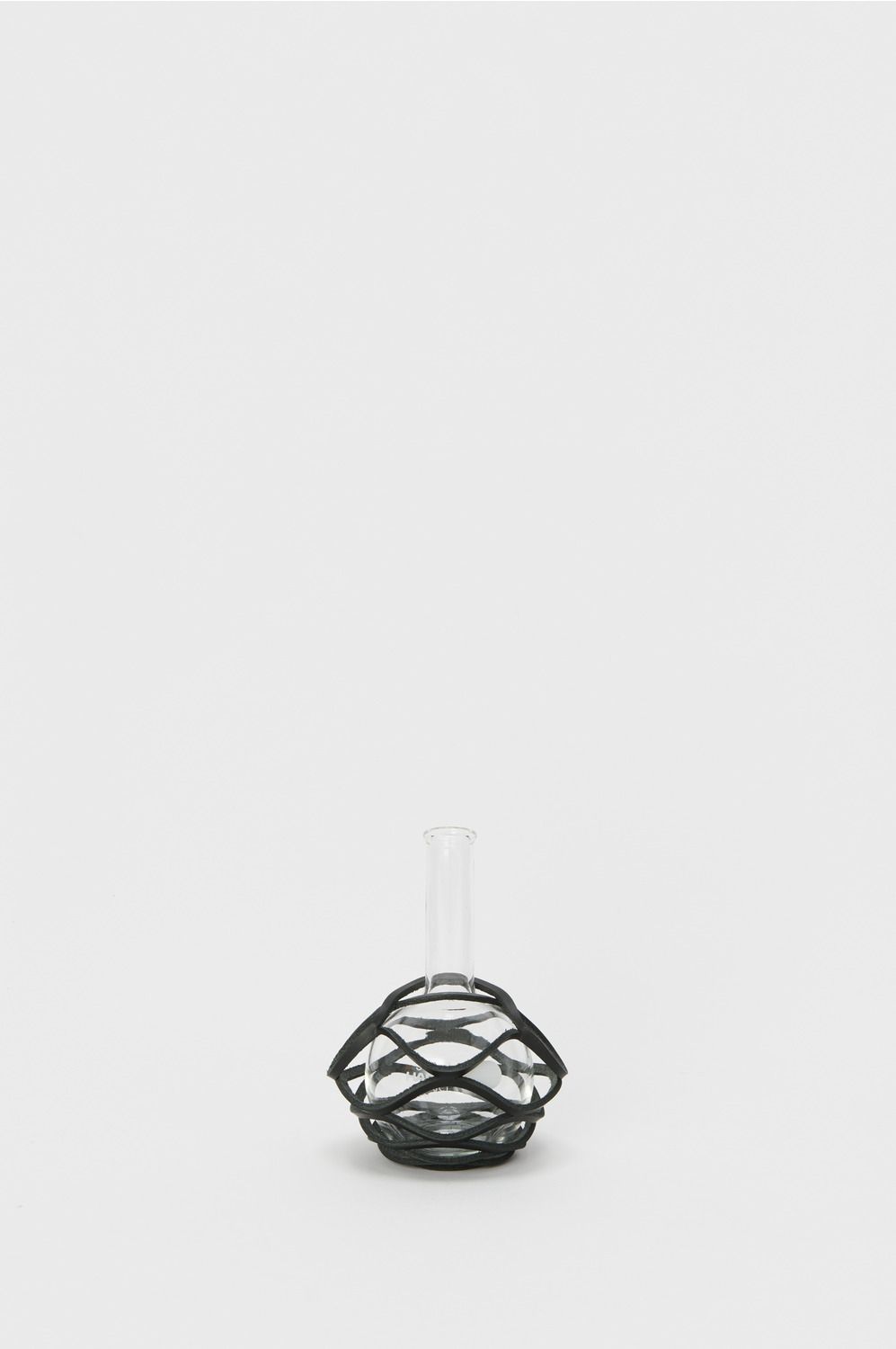 エンダースキーマ 花瓶 Flat-bottom flask 300ml(sv-hf-300)black