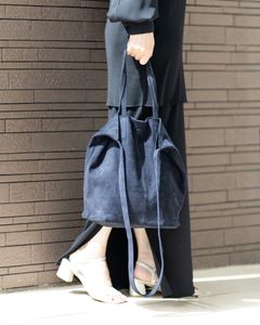 Morphee / モルフェトートバッグ 【LONG】 3WAY MIDIUM TOTE OIL SUEDE(ML-ODN)NAVY☆新作発売！