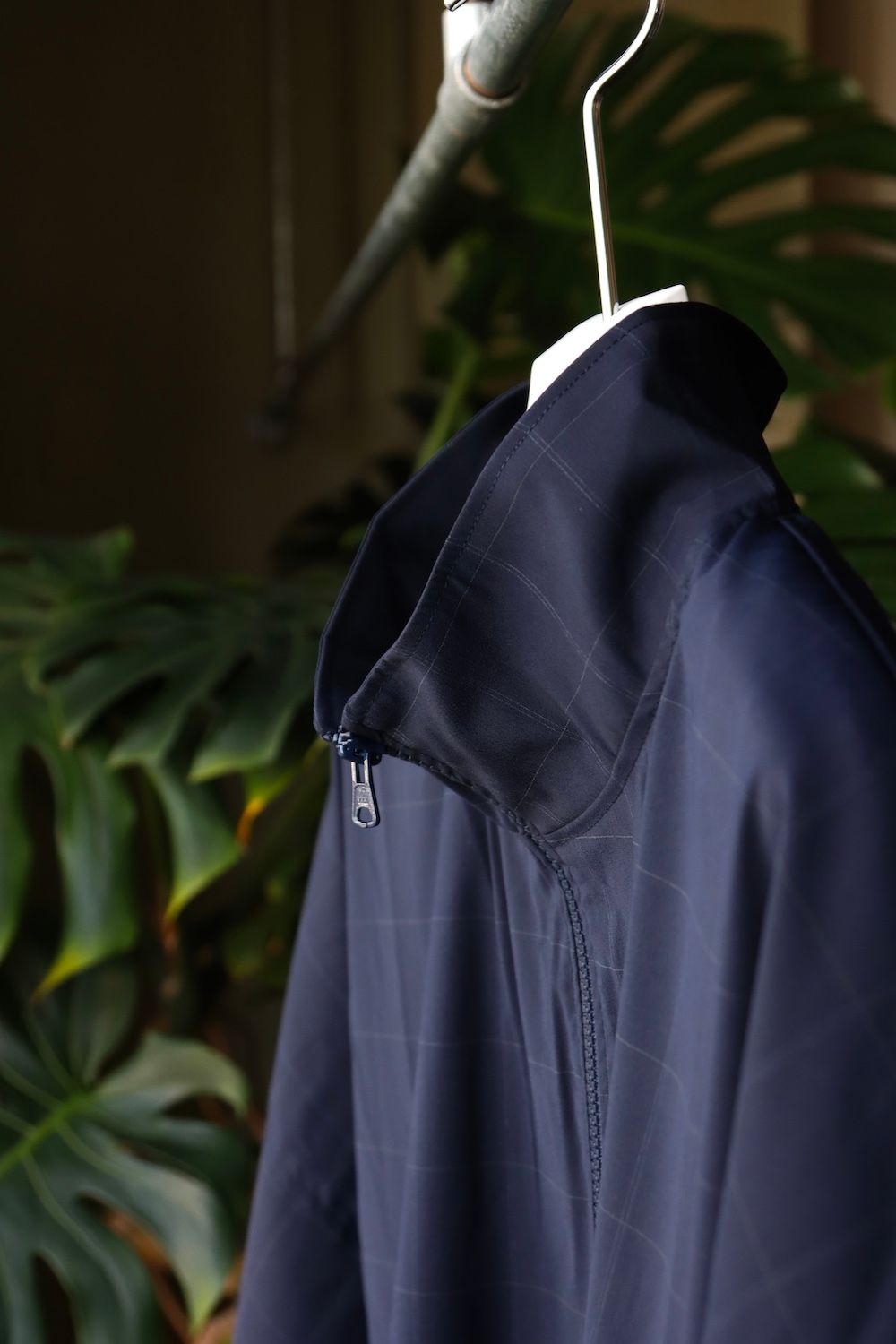 is-ness×NEAT LORO PIANA SPORT FABRICS JACKET"NAVY"イズネス22SS