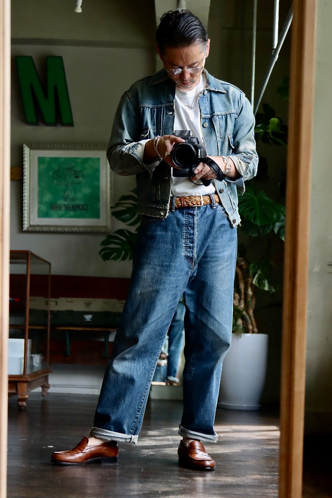 A.PRESSE【アプレッセ】Washed Denim Pants E | labiela.com